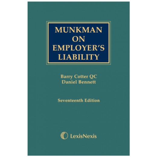 Munkman on Employer's Liability 17th ed
